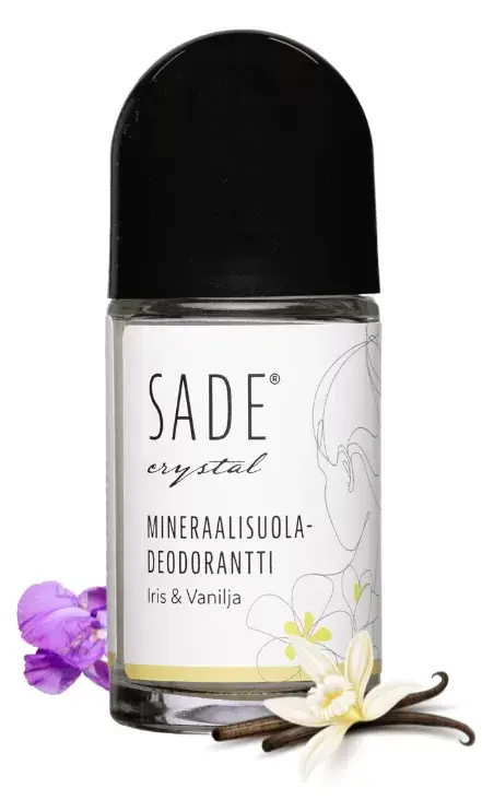 Sade Mineraalisuoladeodorantti Roll-On Iris & Vanilja