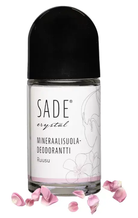 Sade Mineraalisuoladeodorantti Roll-On Ruusu