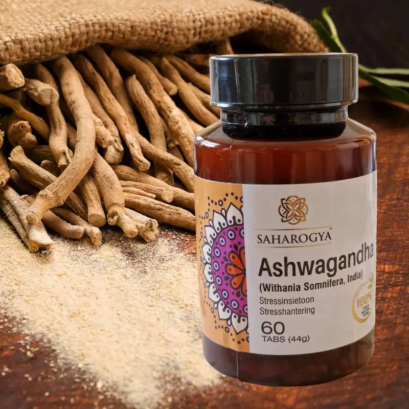 Saharogya Ashwagandha 750 mg (Parasta ennen 30.10.2026)