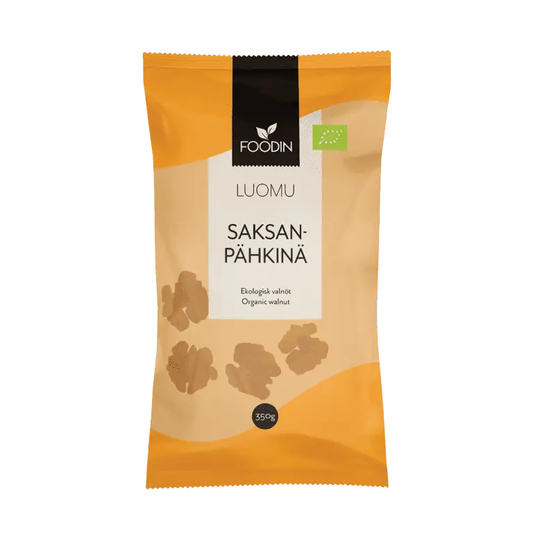 Saksanpähkinä, Luomu 350g, Foodin