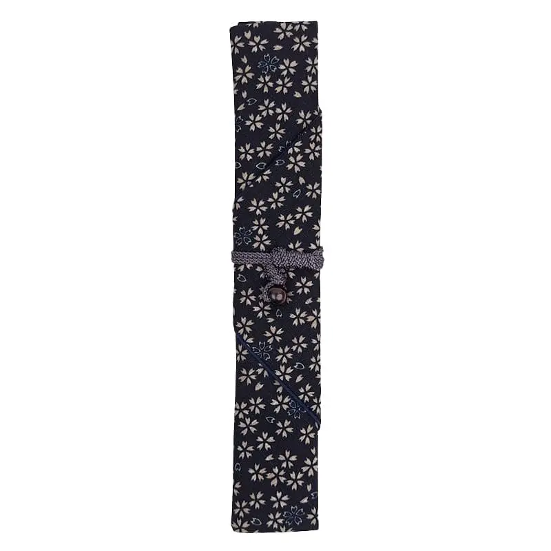 Sakura Blue Japanilaiset syömäpuikot Case