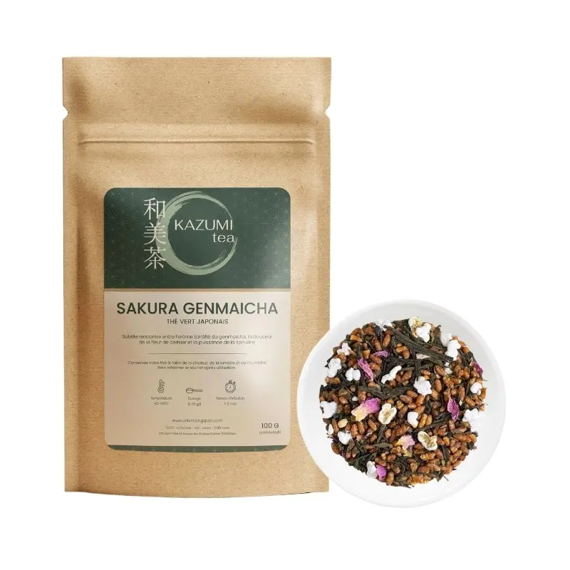 Sakura Genmaicha tee