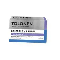 Saltbalans Super Nesteenpoistaja 100 tabl, Tolonen