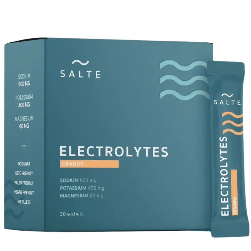 SALTE Elektrolyyttijauhe Appelsiini