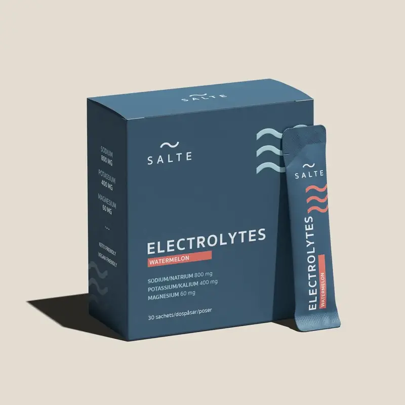 SALTE Elektrolyyttijauhe Vesimeloni - 30 annospss.