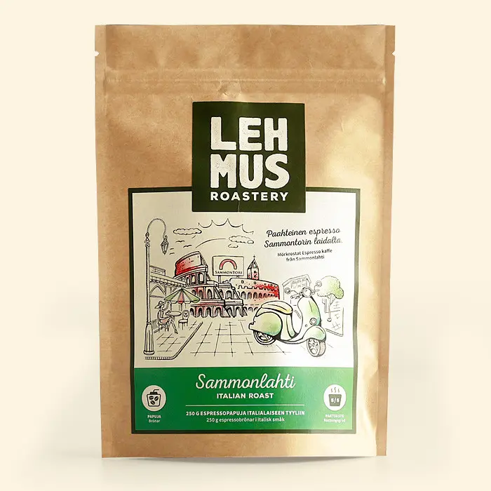 Sammonlahti – Tummapaahtoinen kahvi