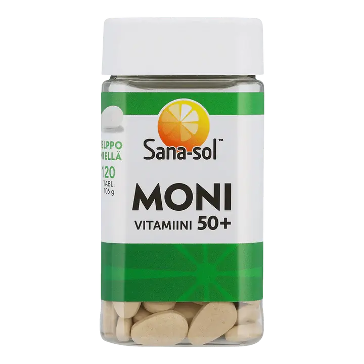 Sana-sol Monivitamiini 50+