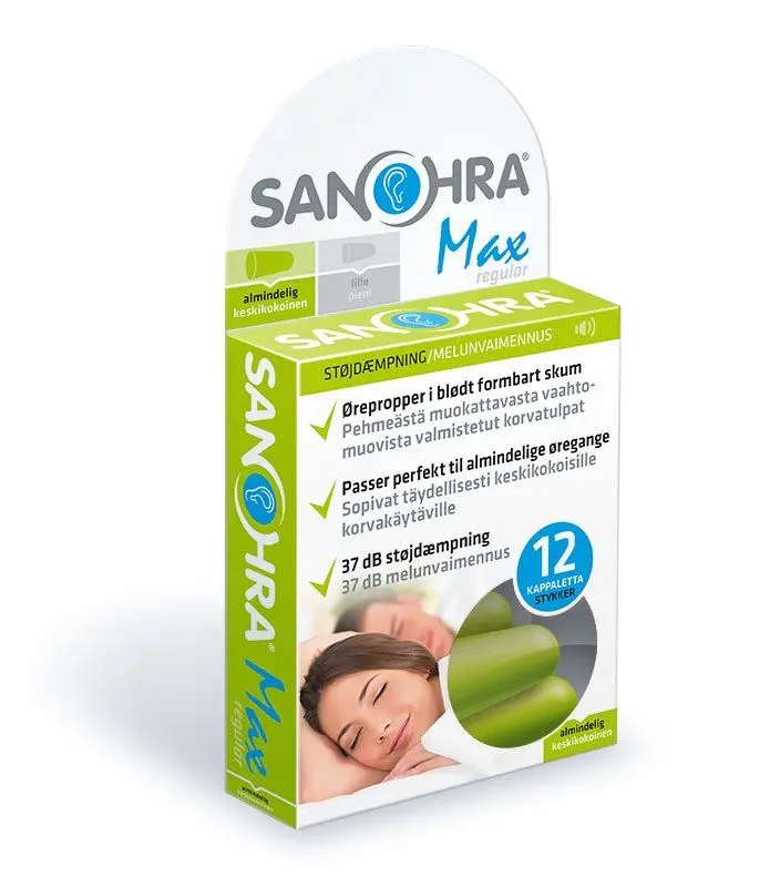 Sanohra Max Korvatulpat