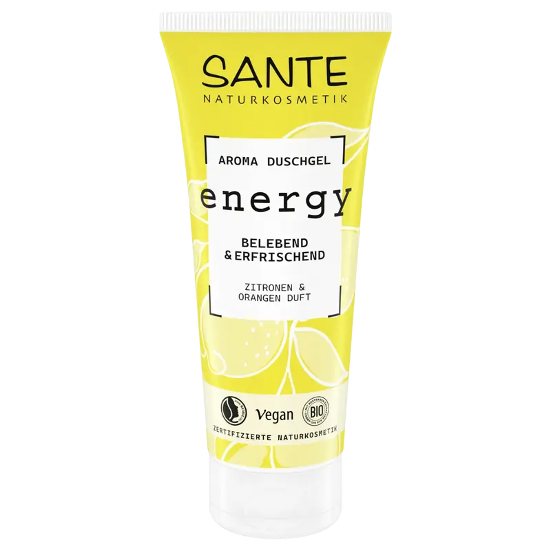 Sante Energy Suihkugeeli Sitruuna & Appelsiini 200 ml