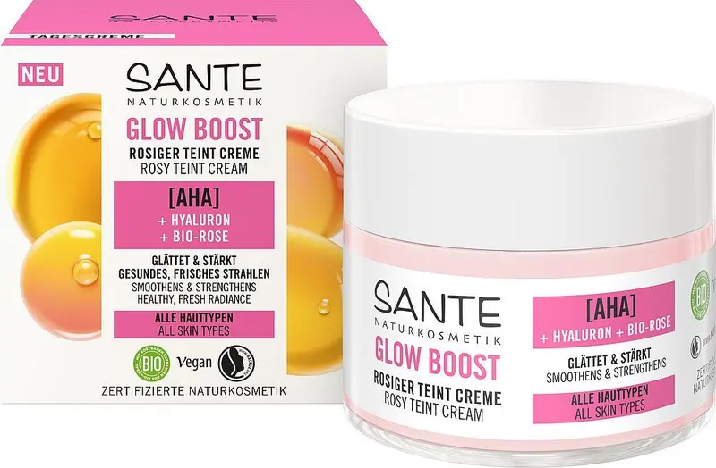 Sante Glow Boost Sävyttävä Kasvovoide