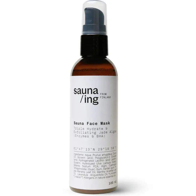 sauna/ing Sauna Face Mask