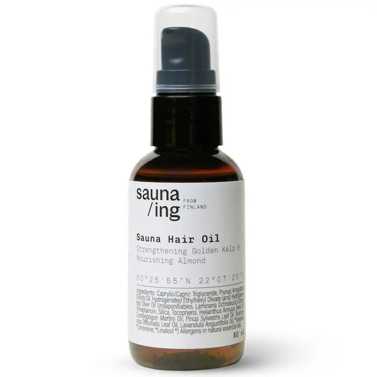 sauna/ing Sauna Hair Oil