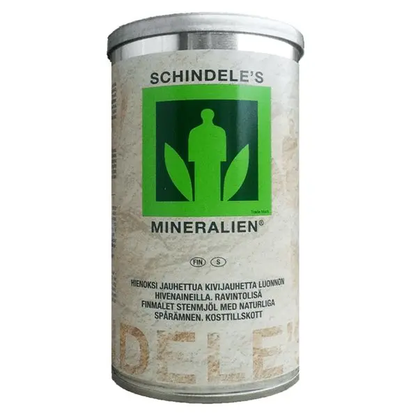 Schindelen vulkaaninen kivijauhe