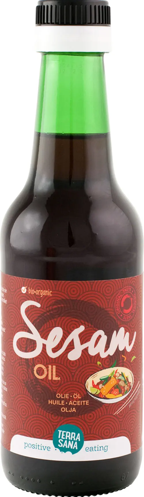 Seesamiöljy, paahdettu, 250 ml