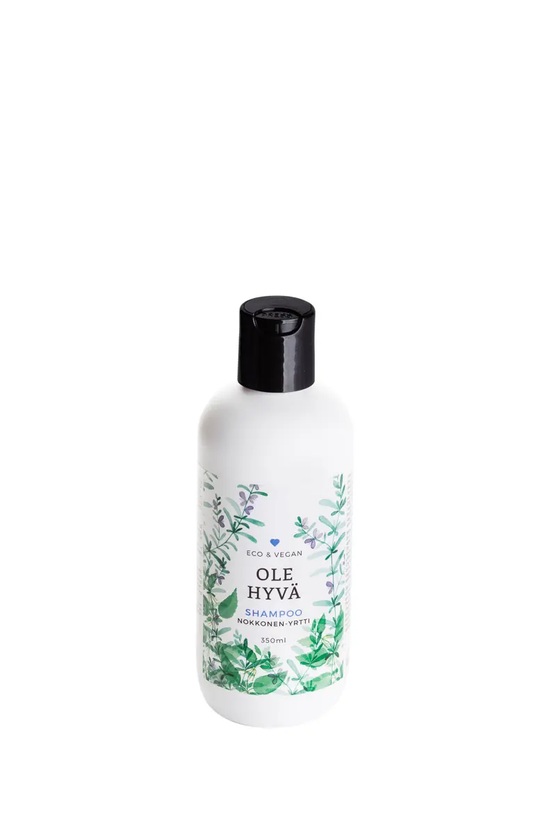 Shampoo, nokkonen-yrtti, 350 ml