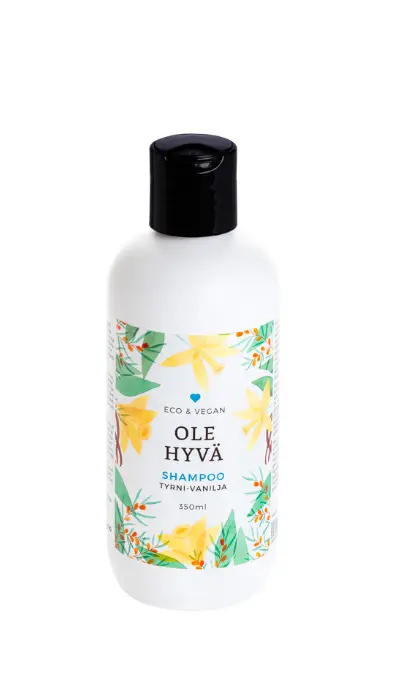 Shampoo, tyrni-vanilja, 350 ml