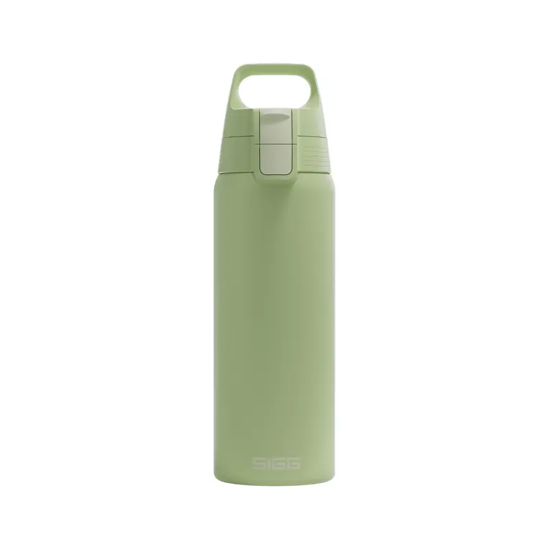 Shield One Eco Green teräksinen juomapullo 0.75L