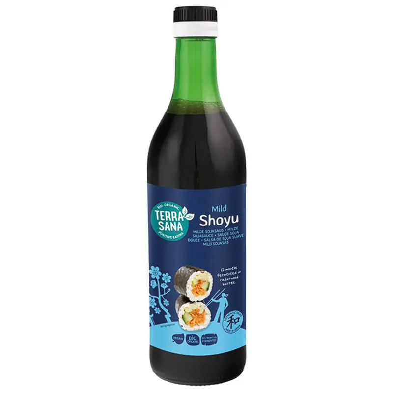 Shoyu-soijakastike, mieto, 500 ml