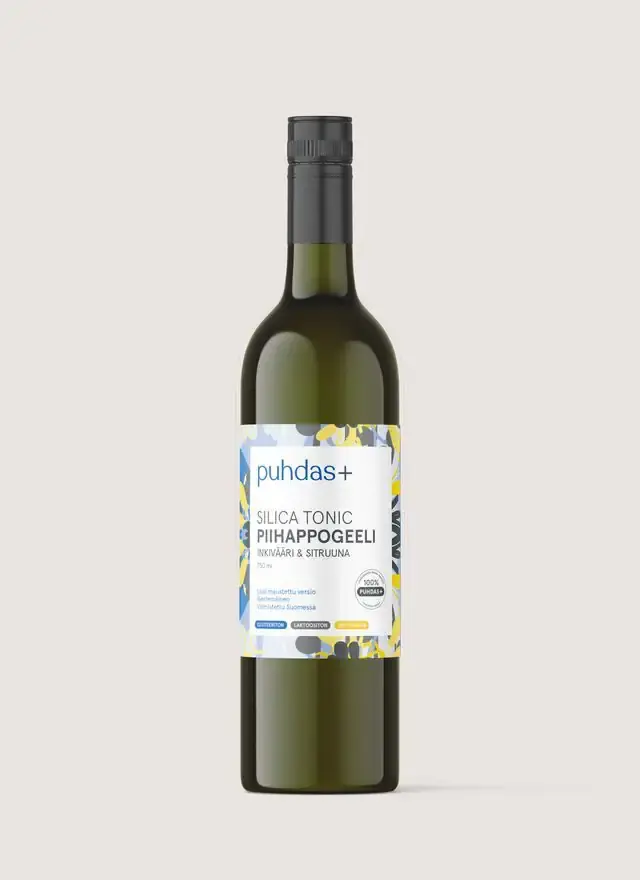 Silica Tonic - Piihappogeeli - Inkivääri & Sitruuna 750 ml