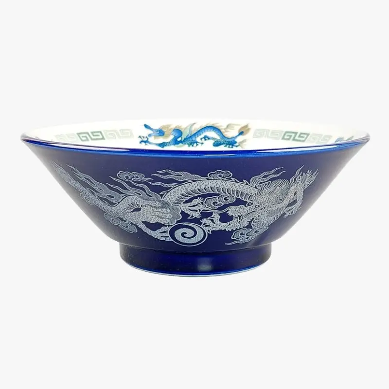 Sininen japanilainen Ramen-kulho
