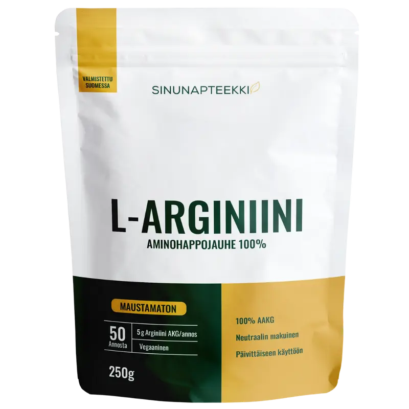 Sinunapteekin L-Arginiini 250 g