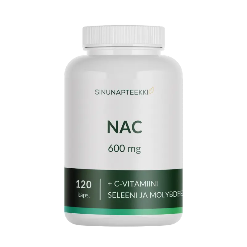 Sinunapteekin NAC 600 mg 120 kaps.