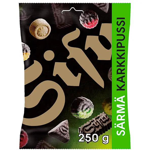 Sisu Särmä Karkkipussi makeissekoitus 250g