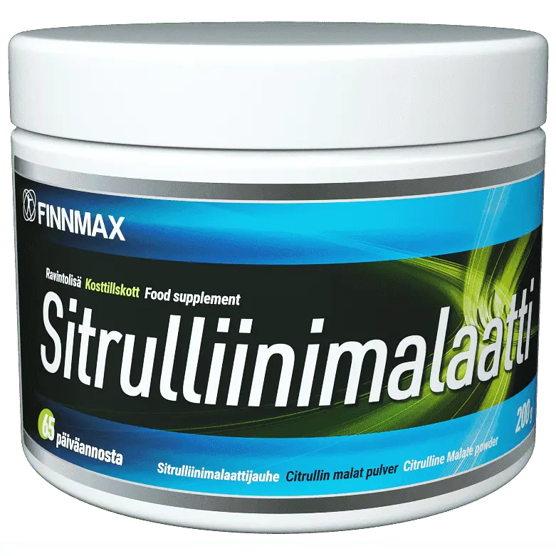 Sitrulliini Malaatti 200 g, Finnmax