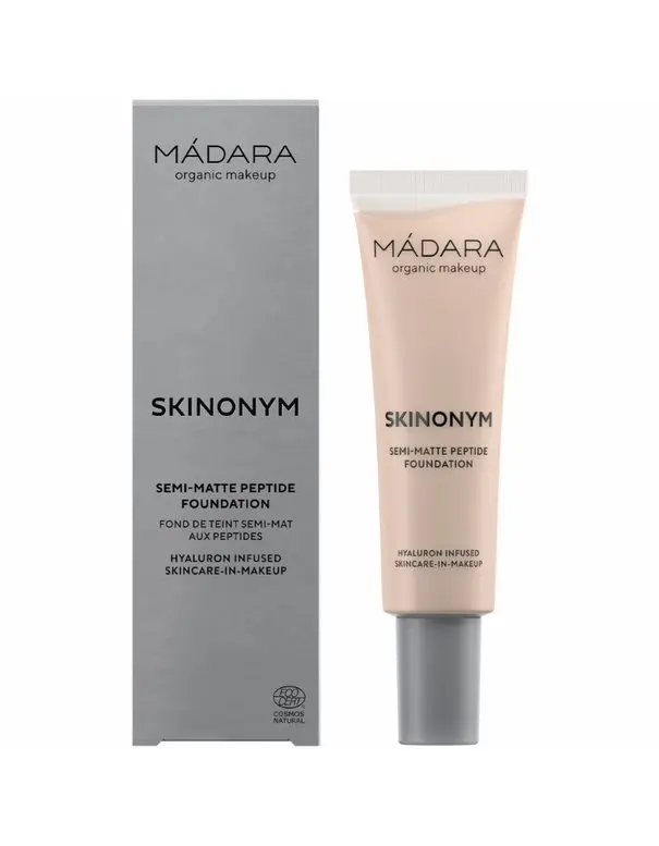 Skinonym Semi-Matte Peptide, #20 Ivory, 30 ml - meikkivoide