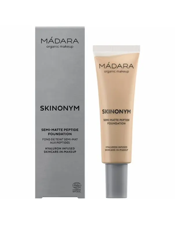 Skinonym Semi-Matte Peptide, #35 True Beige, 30 ml - meikkivoide