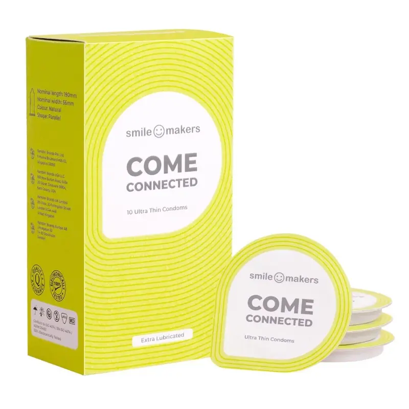 Smile Makers Come Connected Kondomi