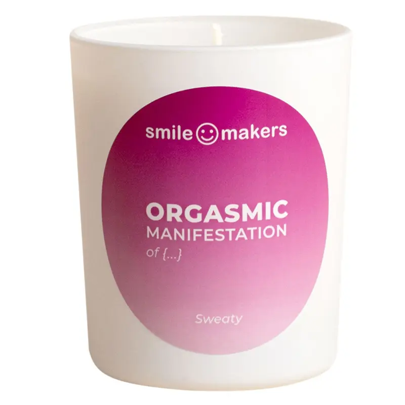 Smile Makers Orgasmic Manifestation Tuoksukynttilä Sweaty