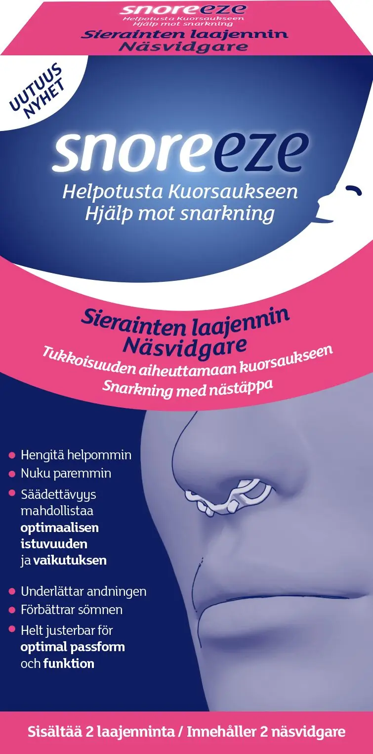Snoreeze Sierainten laajennin