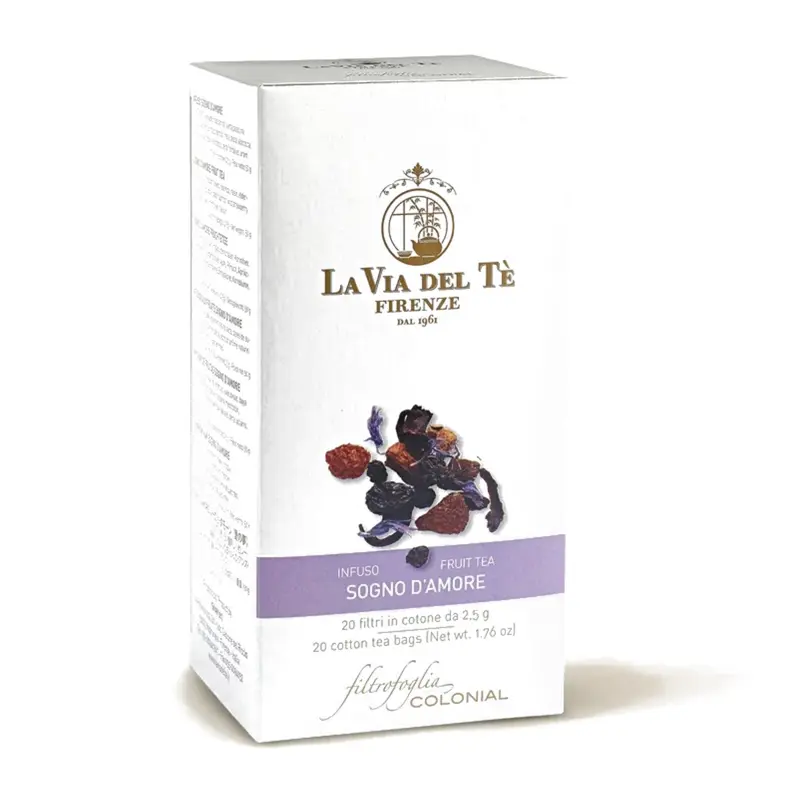 Sogno d'Amore hedelmätee - 20 teepussia, 50g