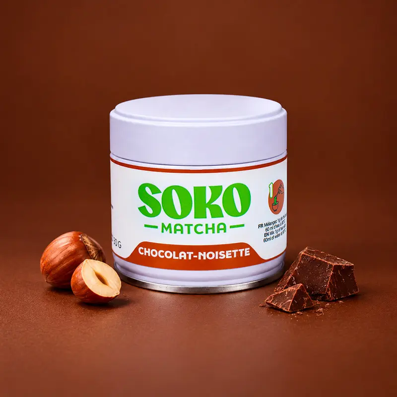 Soko Matcha – Suklaa-Hasselpähkinä