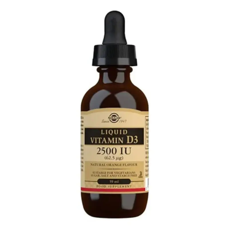 Solgar D3-vitamin nestemäinen (59 ml)