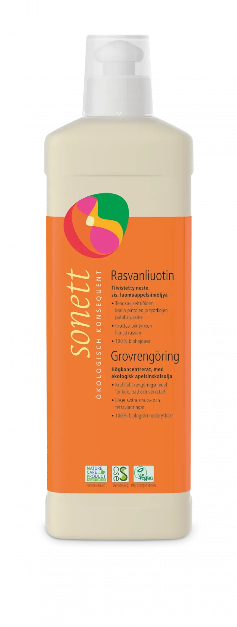 SONETT Rasvanliuotin 500ml