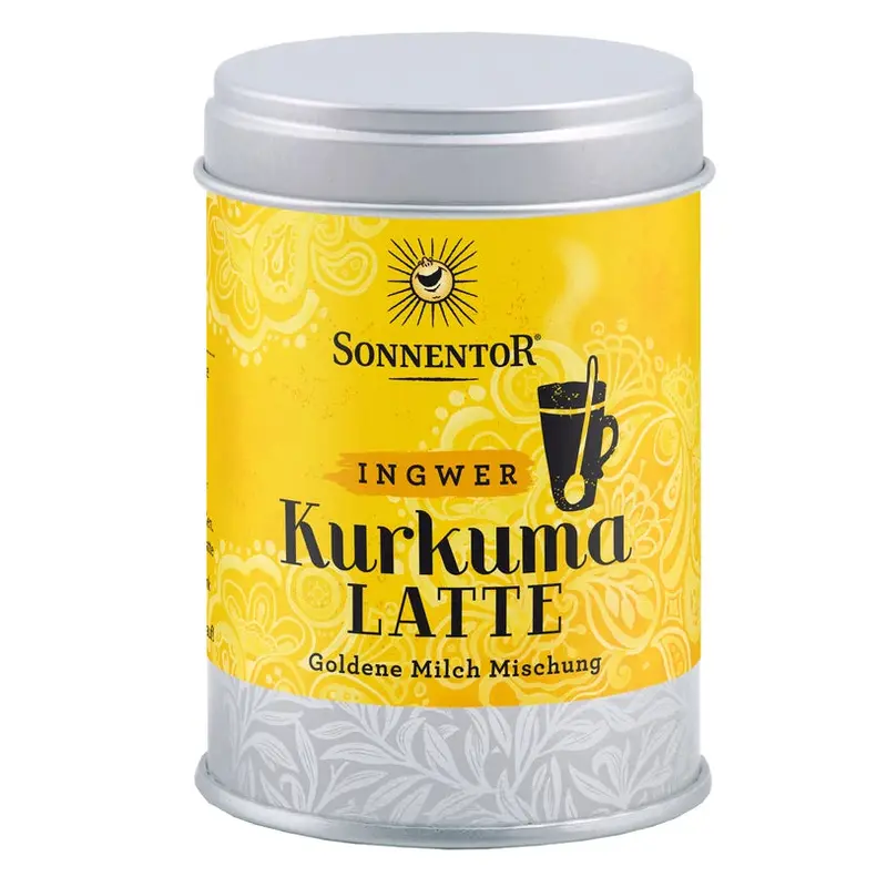 Sonnentor Luomu Kurkuma Latte Inkivääri