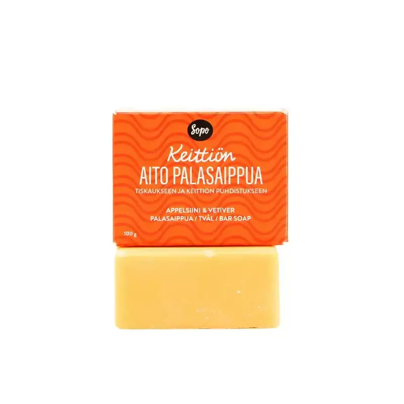 SOPO Keittiön Aito Palasaippua 100g