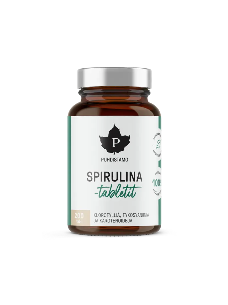 Spirulinatabletit - 200 tabl.