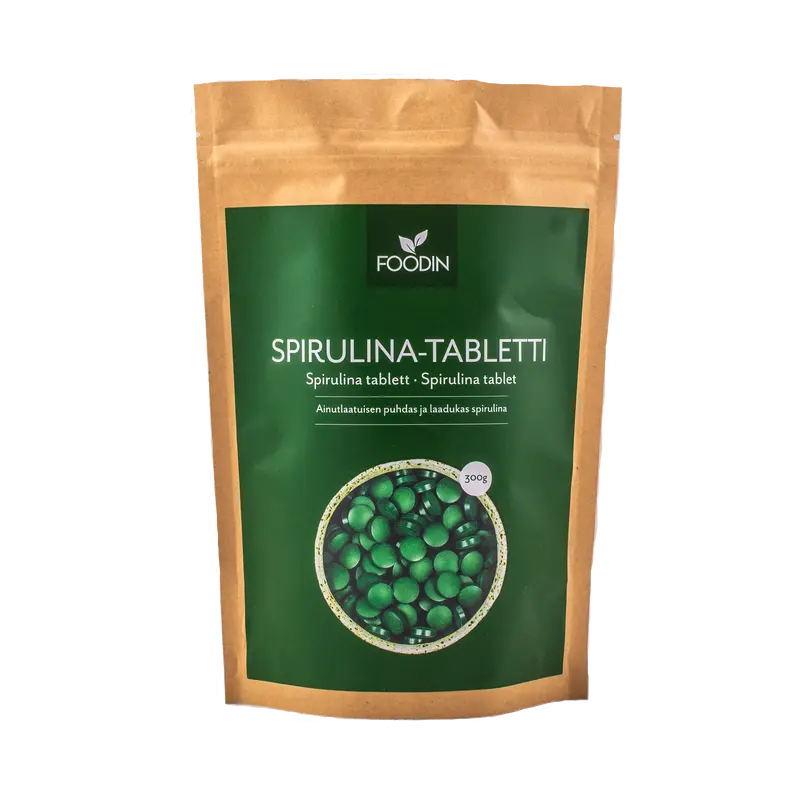 Spirulinatabletit, 300 g