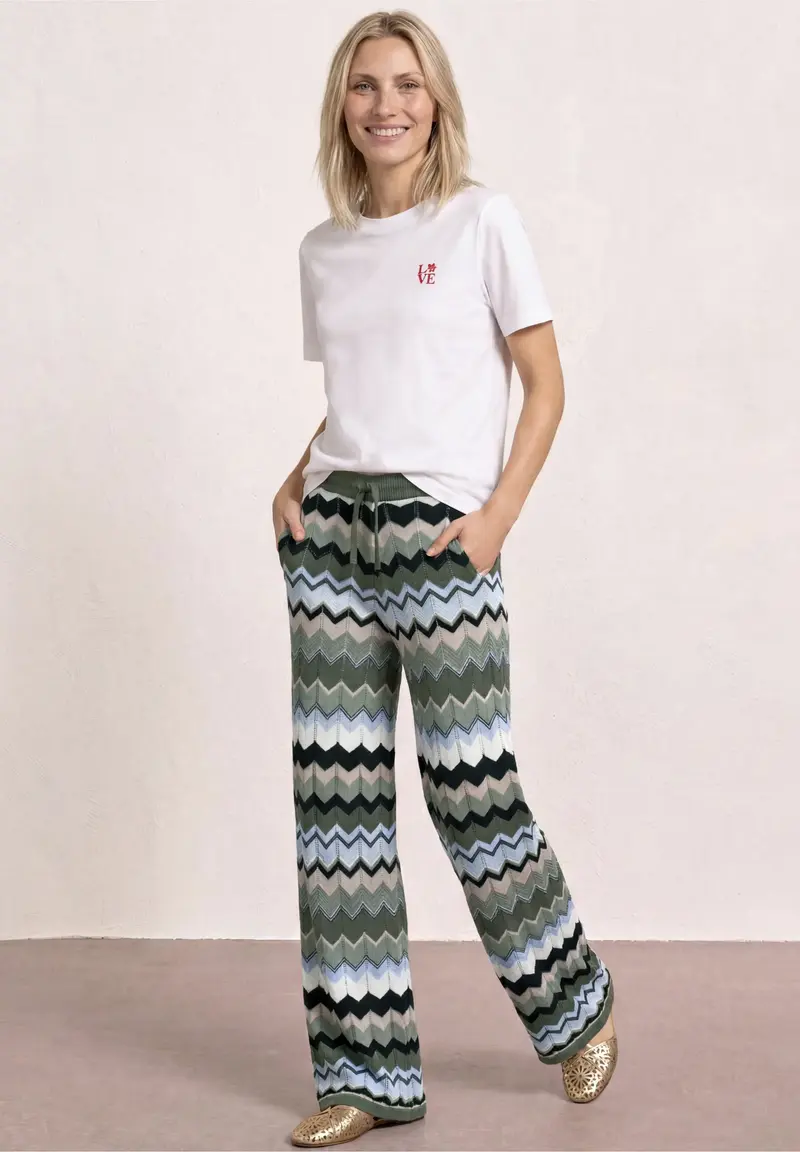 Street One Style Zig-Zag housut, monivärinen