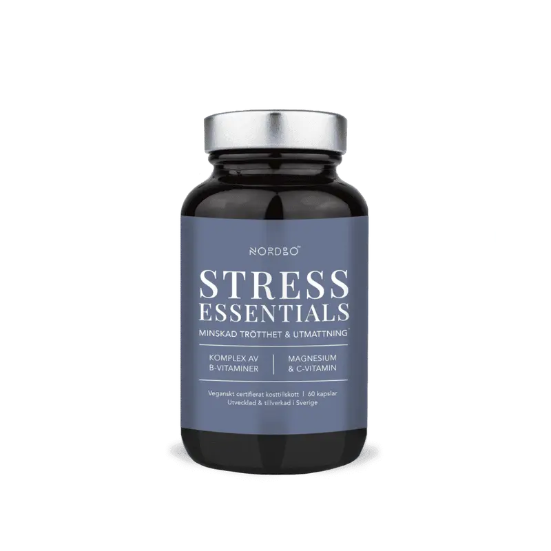 Stress Essentials- B-vitamiini complex 60 kaps, Nordbo