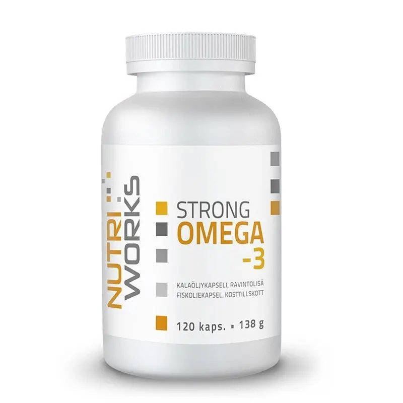 Strong omega-3 120 kaps, Nutri Works