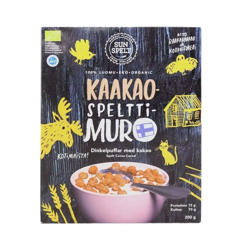 SunSpelt Luomu Kaakaomuro