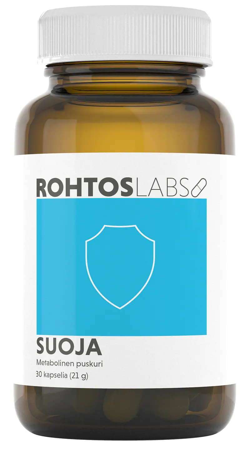 SUOJA -aminohappo- ja kasvisuutevalmiste (L-kysteiini), 21 g