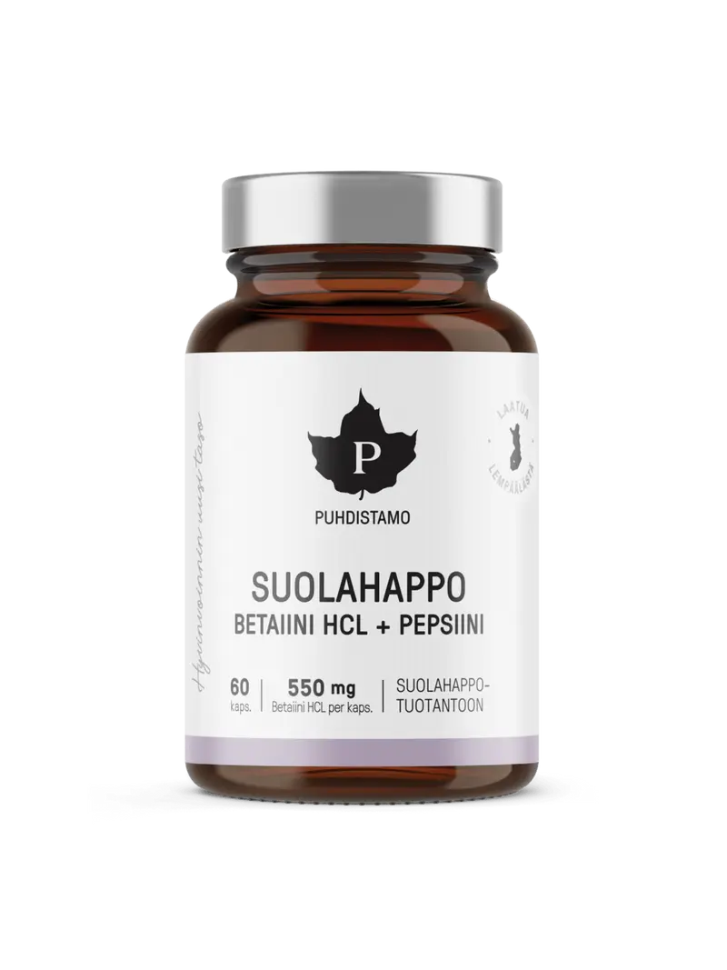 Suolahappo - 60 kaps