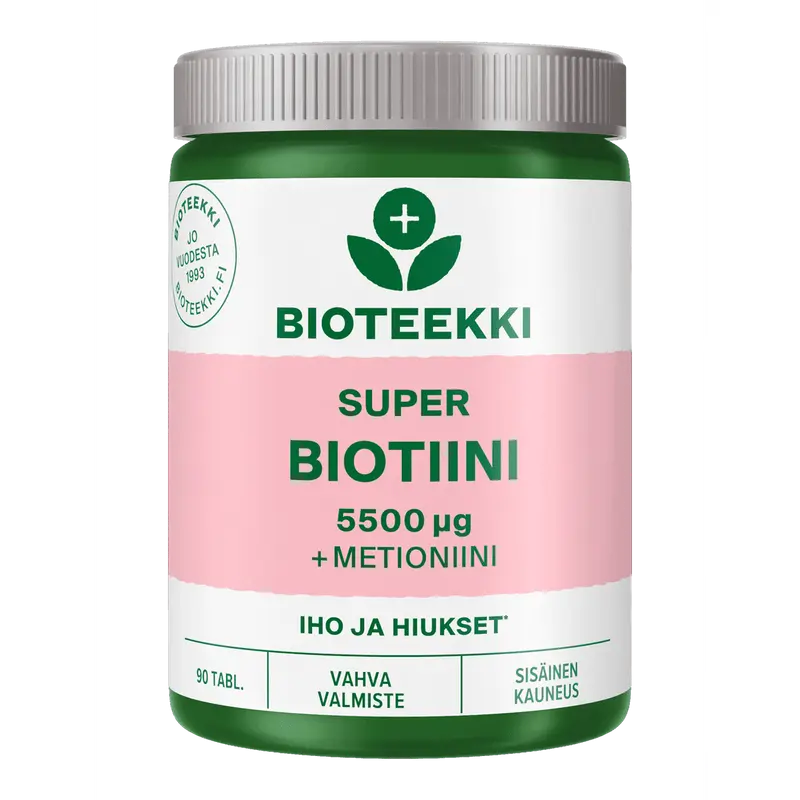 Super Biotiini 90 tabl, Bioteekki