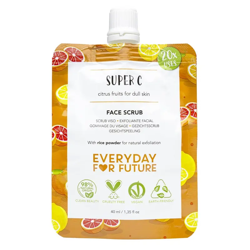 Super C Face Scrub, 40 ml - kasvokuorinta