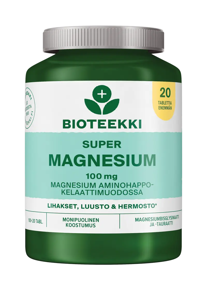 SUPER Magnesium 100+ 20tbl.